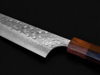 Damastmesser Gyuto 210 Rose Ebony, 35 Lagen - Image 8