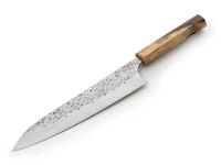 Damastmesser Gyuto 210 White Ebony, 35 Lagen