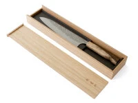 Damastmesser Gyuto 210 White Ebony, 35 Lagen - Image 10