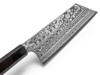 Damastmesser SPG2 Nakiri 165, 49 Lagen – Bild 3