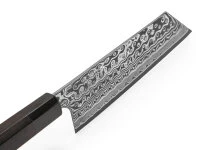 Damastmesser SPG2 Nakiri 165, 49 Lagen – Bild 7