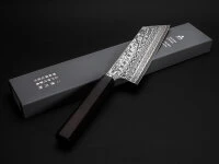 Damastmesser SPG2 Nakiri 165, 49 Lagen – Bild 9