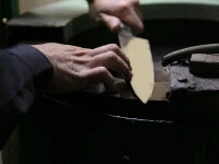 Damastmesser Zuiun Santoku 180, 62 Lagen – Bild 6