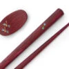 Essstäbchen Set Mit Ablage Tonbo, Purple Heart
