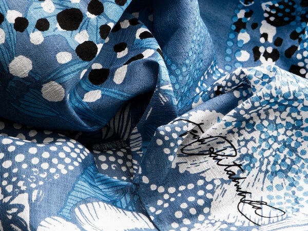 Furoshiki Kukka, Blau, 90 X 90 Cm – Bild 5