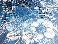 Furoshiki Kukka, Blau, 90 X 90 Cm – Bild 3