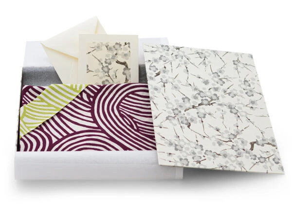 Geschenkset Chiyogami Mit Furoshiki Nami, Doppelseitig – Bild 7