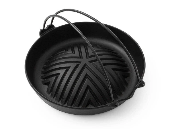 Grillpfanne Gusseisen Dschingis Khan – Bild 6