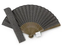 Handfächer Seikaiha, Blau