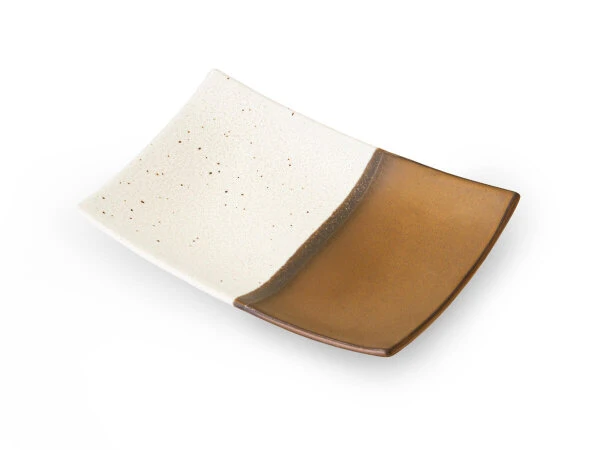 Japanische Servierplatte Sou, Weiß-gold, 2 Größen – Bild 8