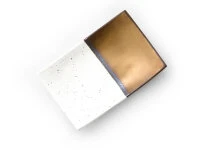 Japanische Servierplatte Sou, Weiß-gold, 2 Größen – Bild 3