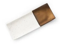 Japanische Servierplatte Sou, Weiß-gold, 2 Größen – Bild 6