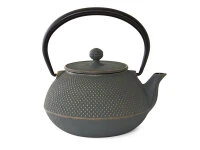 Japanische Teekanne Gusseisen Arare, Bronze, 1,2 L