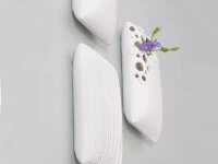 Japanische Vase Act/ Fabric, Weiß - Image 4