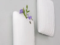 Japanische Vase Act/ Rain Drop, Weiß - Image 4