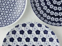 Japanischer Teller Ohzwara, Kogiku, Ø 24 Cm - Image 5