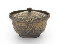 Japanisches Teeservice Kurokinsai, 3-teilig - Image 3