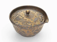 Japanisches Teeservice Kurokinsai, 3-teilig - Image 4