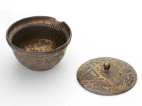 Japanisches Teeservice Kurokinsai, 3-teilig - Image 5