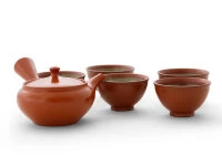 Japanisches Teeservice Shu Hiramaru, 6-teilig