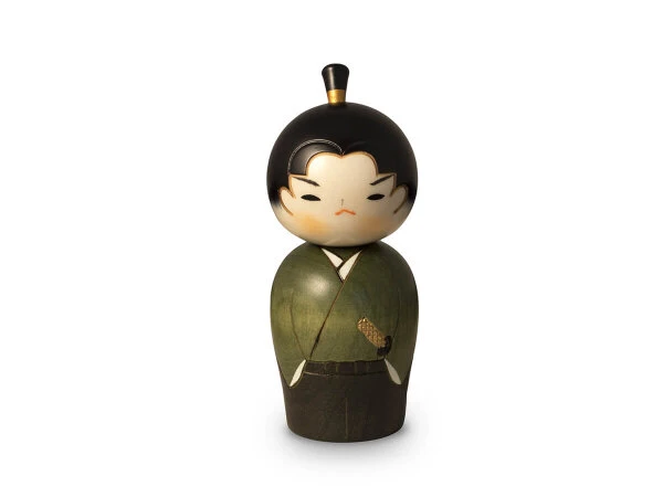 Kokeshi: Dekofigur Wakasamurai – Bild 7