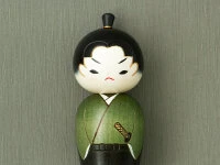 Kokeshi: Dekofigur Wakasamurai – Bild 6