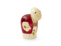 Kokeshi: Holzfigur Enmanchoju (Paar) – Bild 3