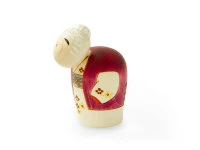 Kokeshi: Holzfigur Enmanchoju (Paar) – Bild 4