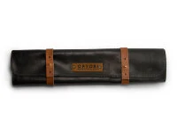 Messer-Tasche M, Leder Schwarz