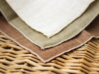 Oshibori, Bio Erfrischungstuch Japan, Brown, 25cm X 25cm - Image 4