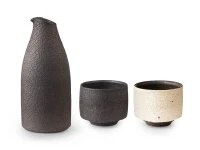 Sake Set Do, Karaffe, Zwei Becher