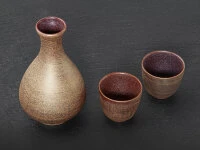 Sake Set Gold, 1 Karaffe, 4 Becher - Image 6