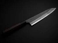 SPG2 Kuroshiage Tsuchime Gyuto 240mm, Wenge Handle - Image 7