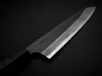 SPG2 Kuroshiage Tsuchime Gyuto 240mm, Wenge Handle - Image 9