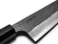 SPG2 Kuroshiage Tsuchime Kiritsuke Gyuto 240mm, Wenge Handle - Image 3