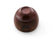 Suppenschale, Reisschale Mari, Urushi Braun - Image 3