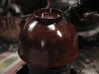 Suppenschale, Reisschale Mari, Urushi Rot - Image 4