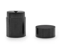 Teedose Urushi Nuri, Holz, Schwarz, 2 Größen - Image 4
