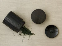 Teedose Urushi Nuri, Holz, Schwarz, 2 Größen - Image 7